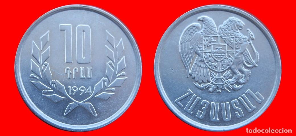 Monedas antiguas de Europa: 10 DRAM 1994 ARMENIA-137670