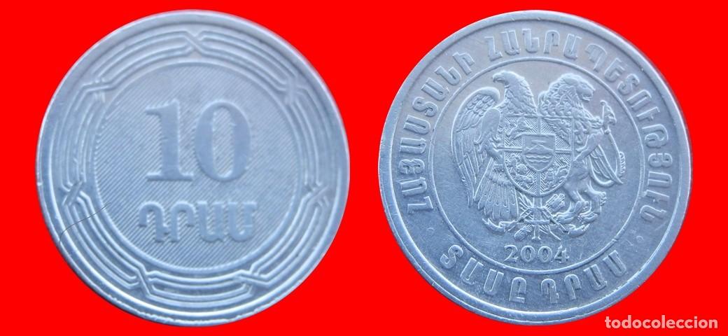 Monedas antiguas de Europa: 10 DRAM 2004 ARMENIA-137671
