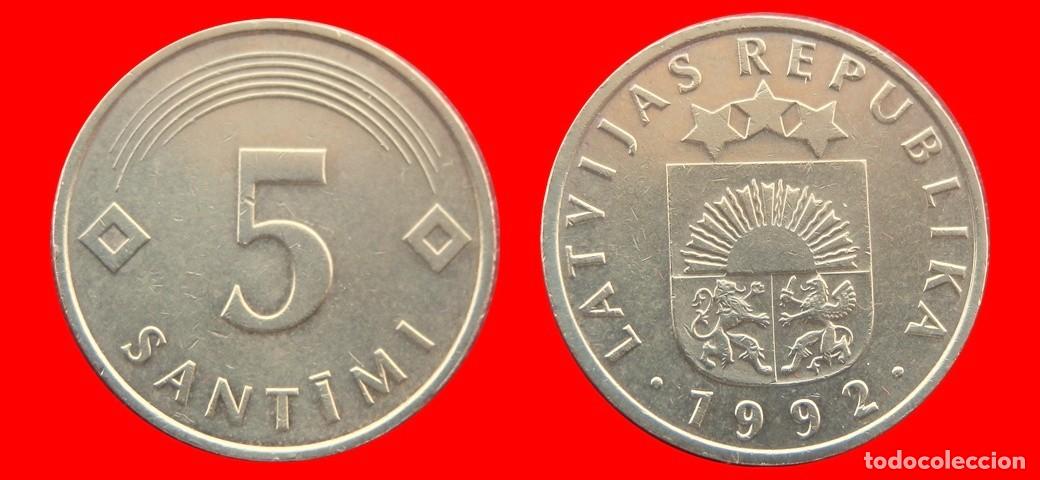 Monedas antiguas de Europa: 5 SANTIMI 1992 LETONIA-137672