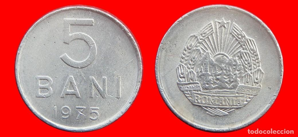 Monedas antiguas de Europa: 5 BANI 1975 RUMANIA-137684