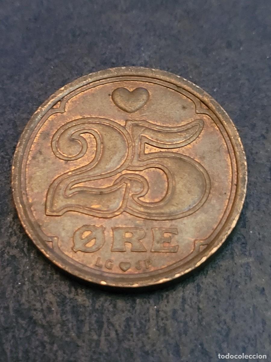 Monedas antiguas de Europa: Moneda 25 ore 1997 Dinamarca - Foto 2