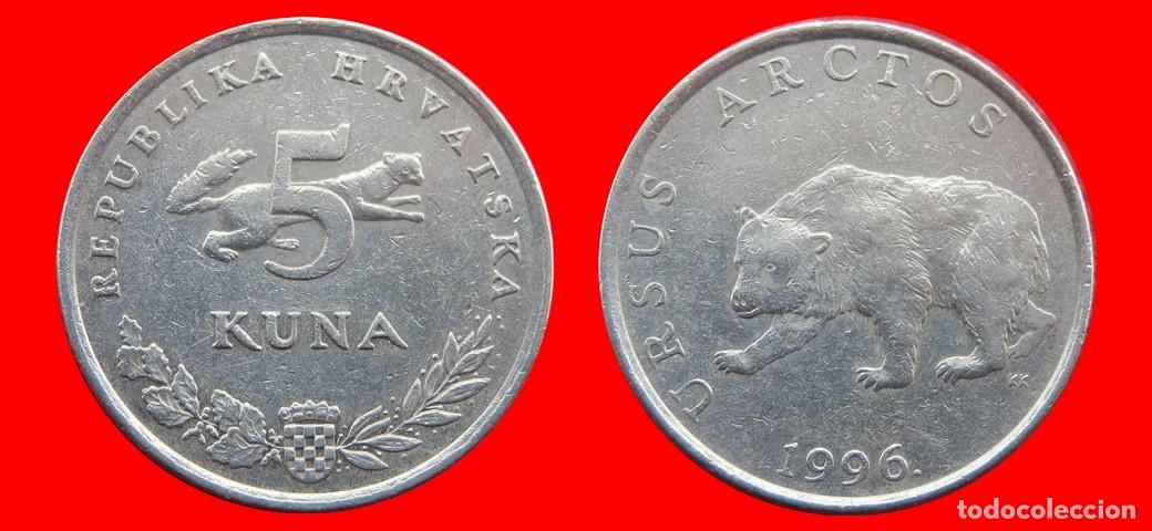 Monedas antiguas de Europa: 5 KUNA KUNE 1996 CROACIA-137846