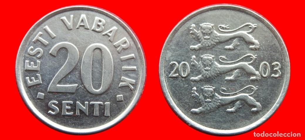 Monedas antiguas de Europa: 20 SENTI 2003 ESTONIA-137874