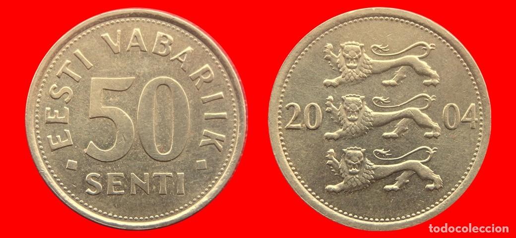 Monedas antiguas de Europa: 50 SENTI 2004 ESTONIA-137875