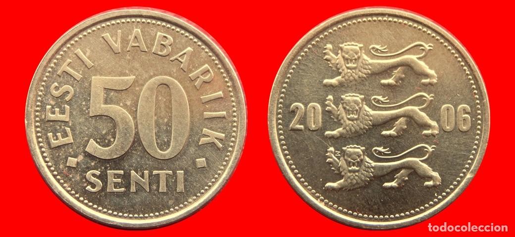 Monedas antiguas de Europa: 50 SENTI 2006 ESTONIA-137876