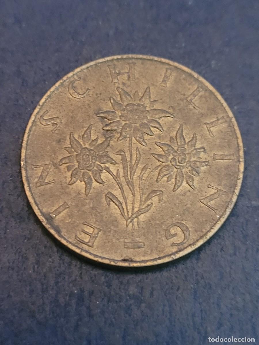 Monedas antiguas de Europa: Moneda 1 chel&iacute;n 1982 Austria - Foto 1