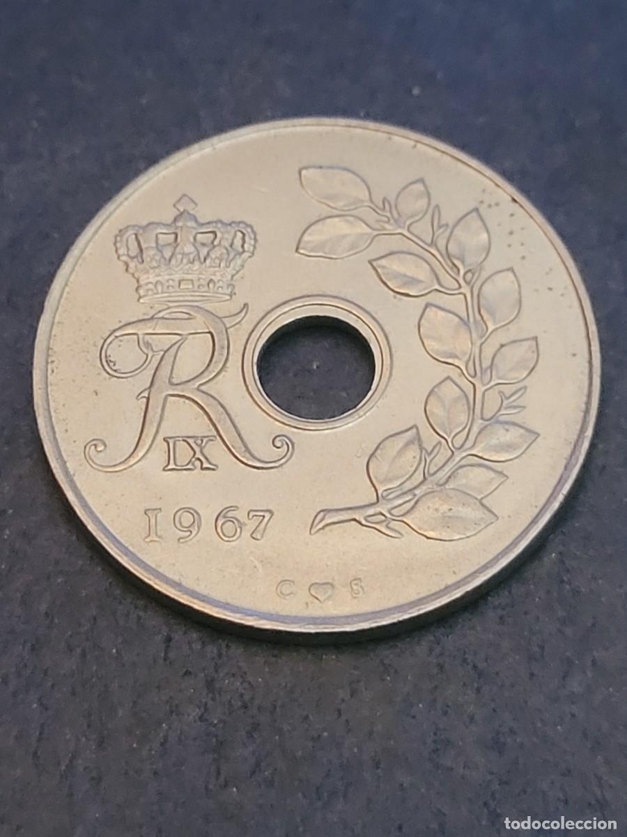 Monedas antiguas de Europa: Moneda 25 ore 1967 Dinamarca - Foto 1