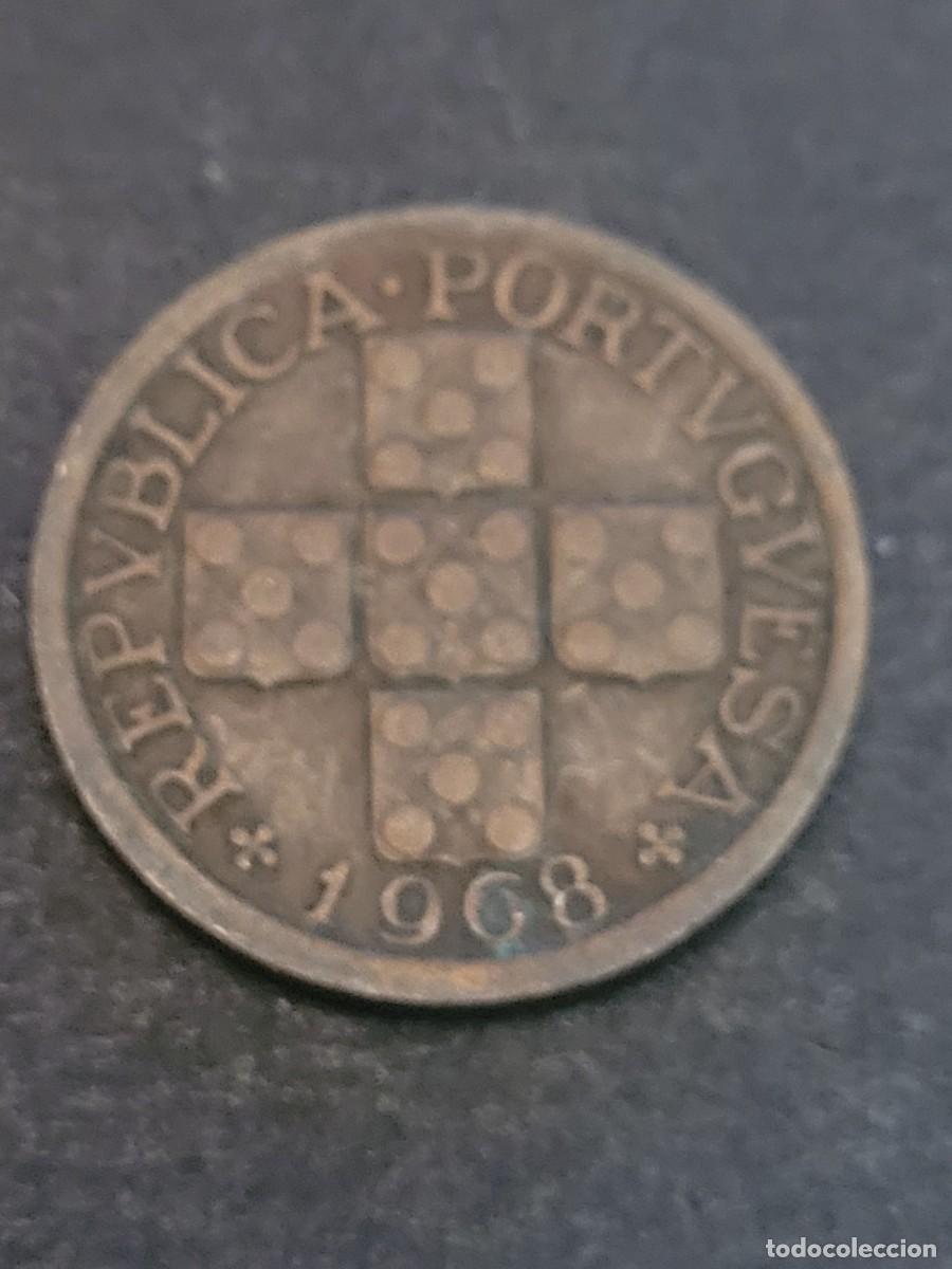 Monedas antiguas de Europa: Moneda 10 centavos 1968 Portugal - Foto 1