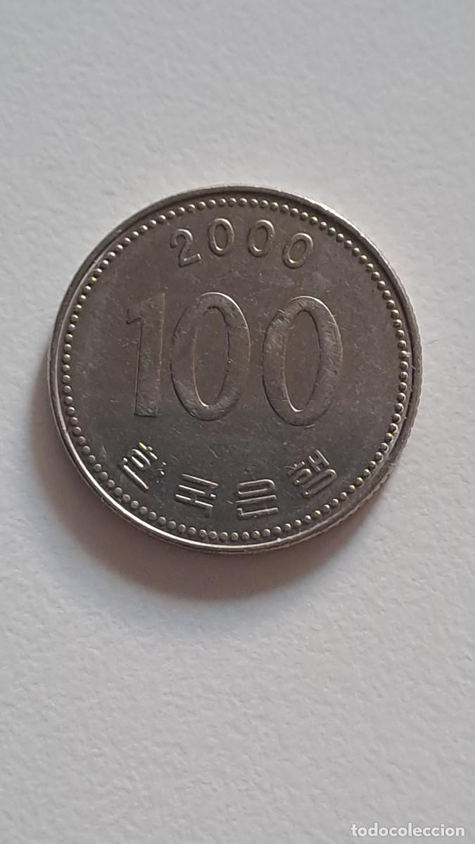 Monedas antiguas de Europa: MONEDA 100 WON 2000 COREA DEL SUR KOREA - Foto 2