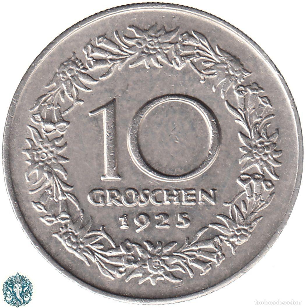 Monedas antiguas de Europa: AUSTRIA 10 Groschen 1925 KM#2838 - Foto 2