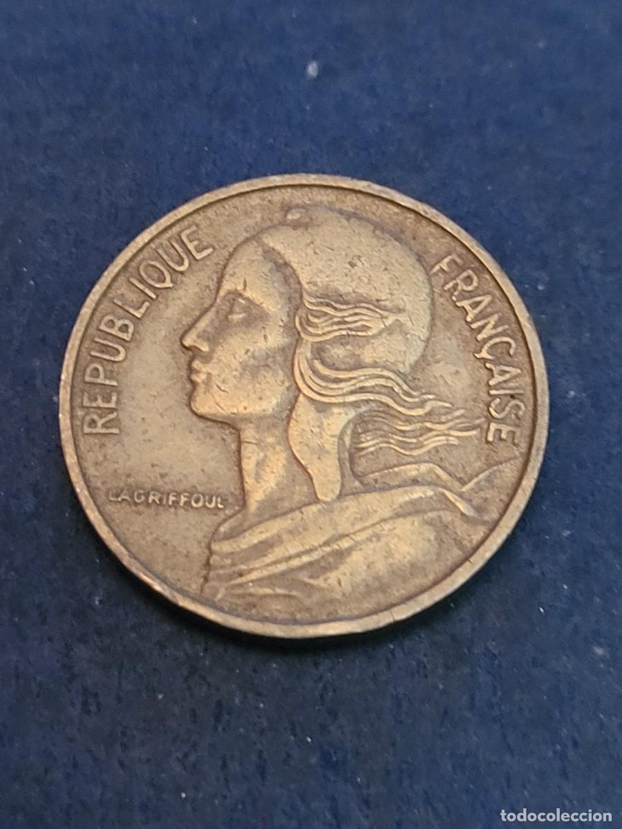 Monedas antiguas de Europa: Moneda 5 c&eacute;ntimos 1966 Francia - Foto 1