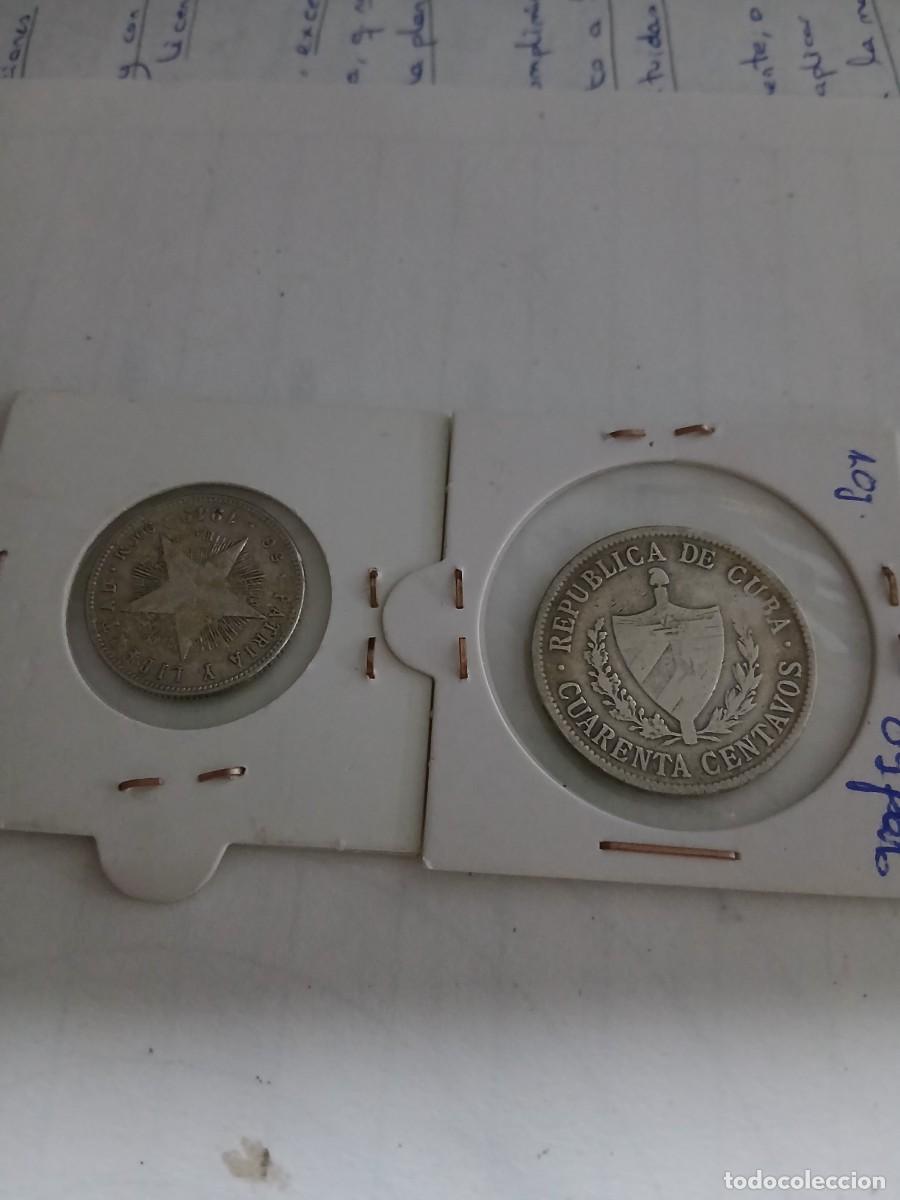 Monedas antiguas de Europa: Lote de 2 monedas de cuba - Foto 1