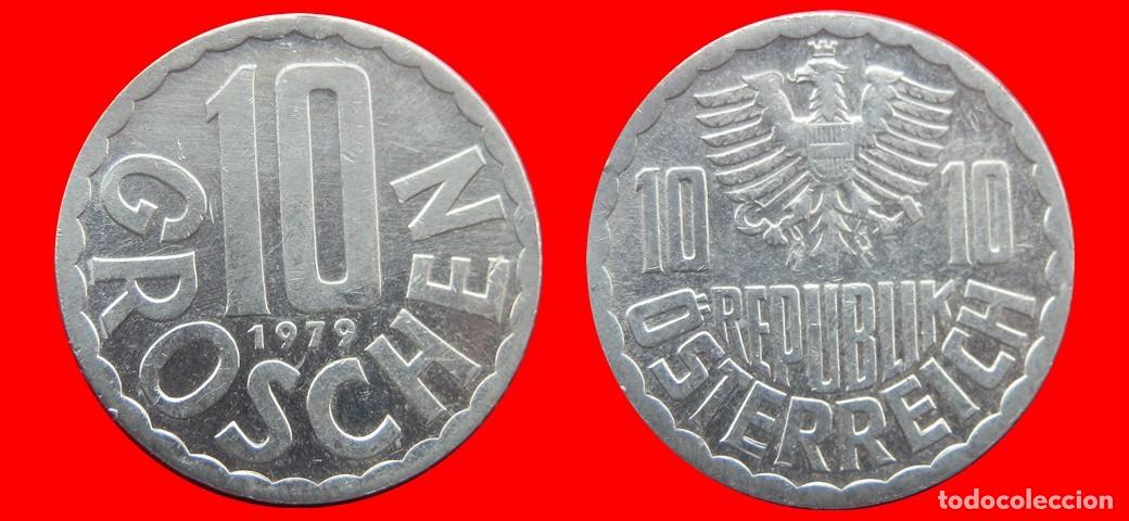 Moedas antigas da Europa: 10 GROSCHEN 1979 AUSTRIA-138499