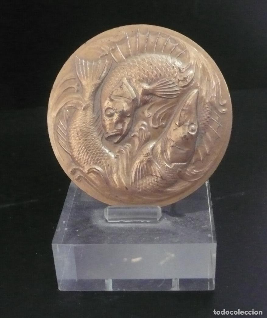 Monedas antiguas de Europa: MEDALLA DE BRONCE FRANCESA - Foto 1