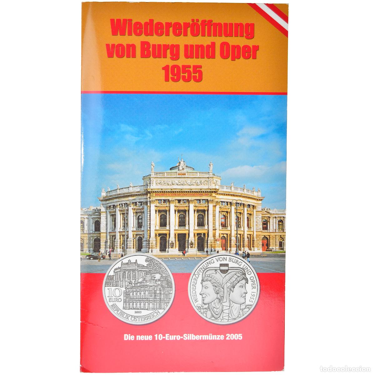 Monete antiche di Europa: [#824745] Austria, 10 Euro, 2005, Vienna, FDC, Plata, KM:3125