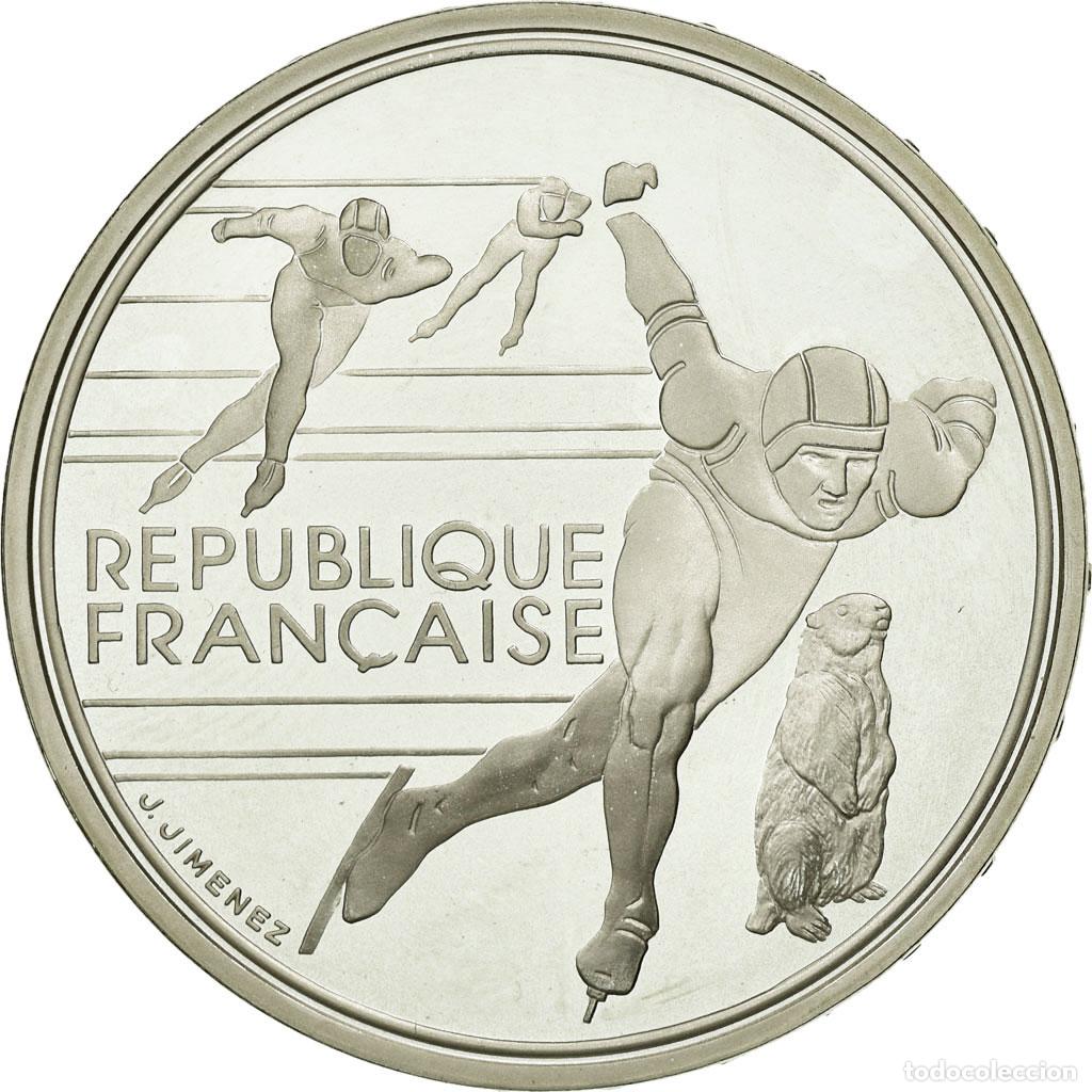 Moedas antigas da Europa: [#200551] Moneda, Francia, 100 Francs, 1990, FDC, Plata, Gadoury:910