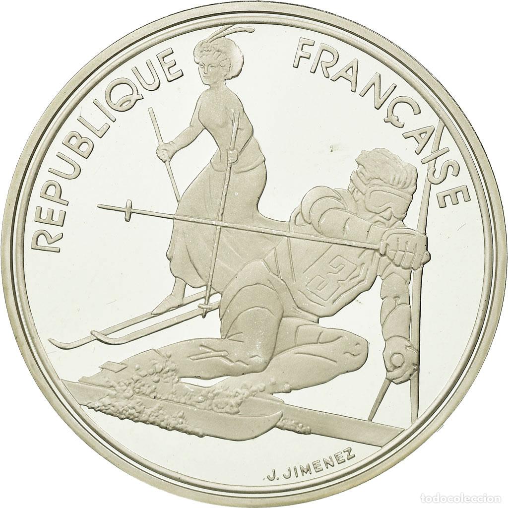 Monete antiche di Europa: [#685673] Moneda, Francia, 100 Francs, 1990, Paris, FDC, Plata, KM:984, Gadoury:C13