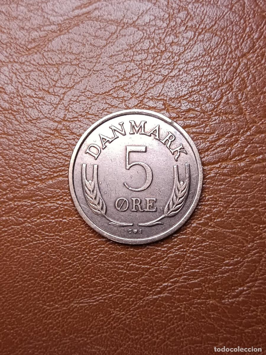 Monedas antiguas de Europa: Dinamarca 5 Ore 1968 (3073) - Foto 2