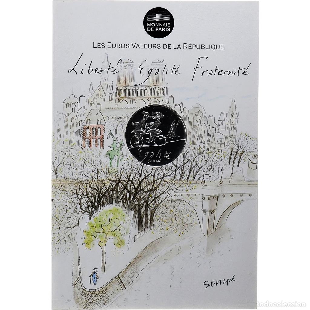 Old Coins of Europe: [#374720] Francia, 10 Euro, Monnaie de Paris, Semp&eacute; - Automne - Libert&eacute;, 2014, Paris