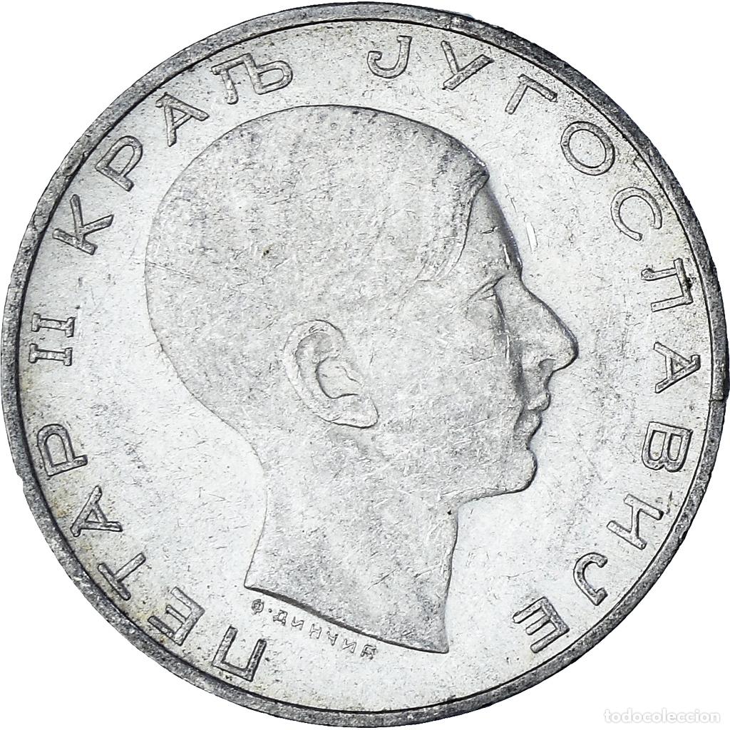 Old Coins of Europe: [#1023767] Moneda, Yugoslavia, Petar II, 50 Dinara, 1938, EBC, Plata, KM:24