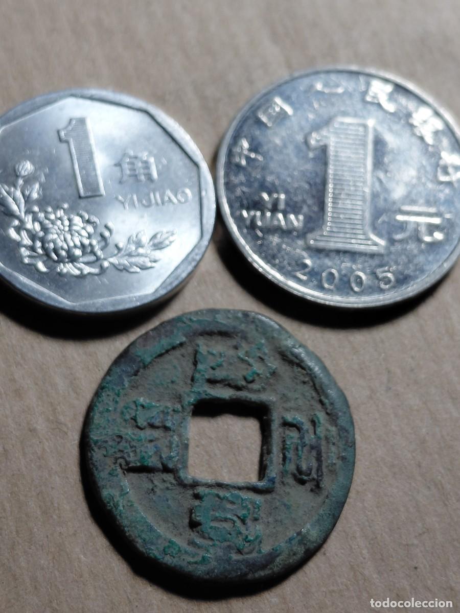 Monedas antiguas de Europa: CHINA - LOTE 3 MONEDAS - Foto 1
