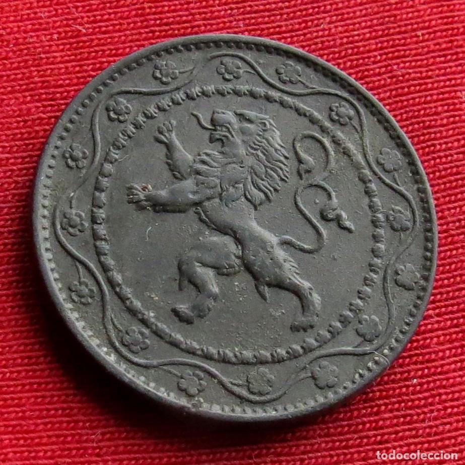 Monedas antiguas de Europa: Belgica 25 cent. 1918 - Foto 2