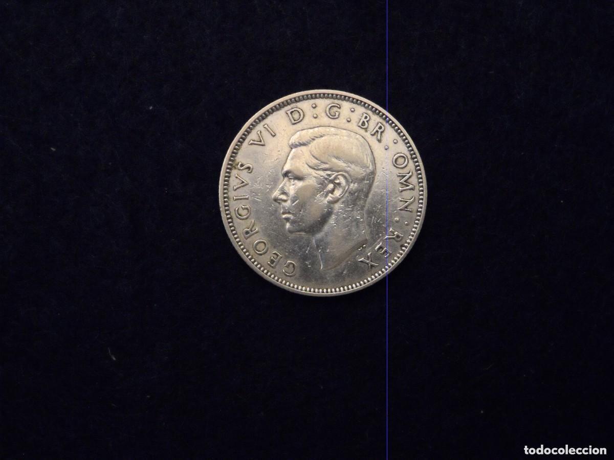 Monedas antiguas de Europa: 1 FLORIN DE PLATA - TWO SHILLING DEL REY GEORGIVS VI. GRAN BRETA&Ntilde;A A&Ntilde;O 1940. M.B.C.