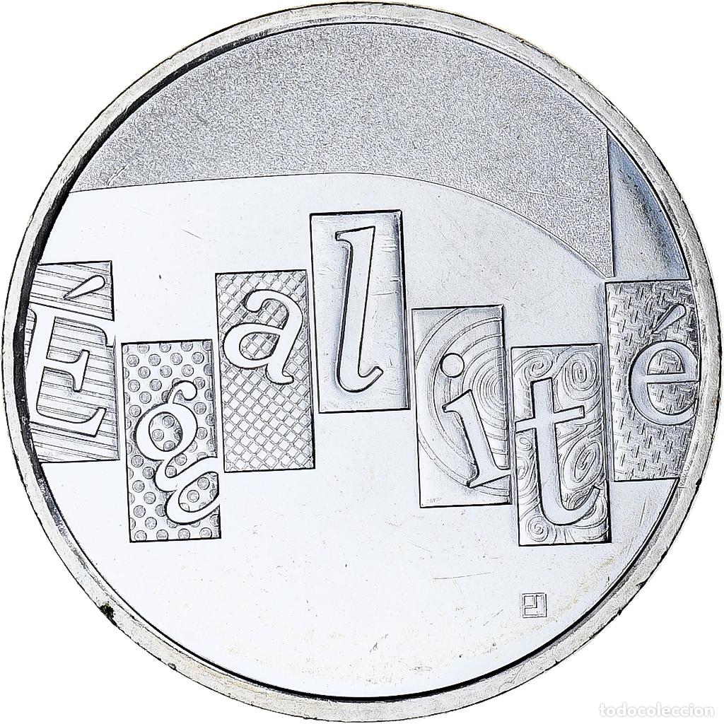 Alte M&uuml;nzen aus Europa: [#375247] Francia, 5 Euro, Egalit&eacute;, 2013, FDC, Plata, Gadoury:EU646