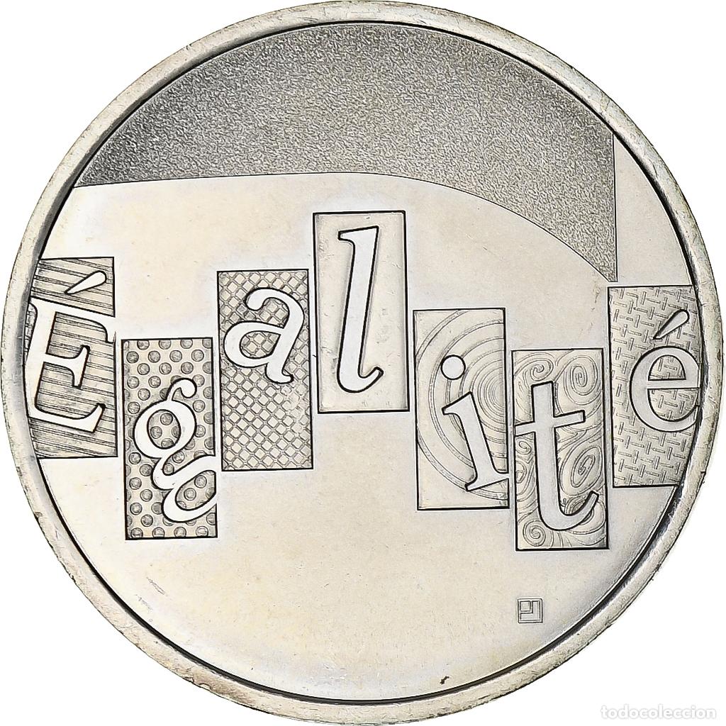 Alte M&uuml;nzen aus Europa: [#374965] Francia, 5 Euro, Egalit&eacute;, 2013, SC+, Plata, Gadoury:EU646