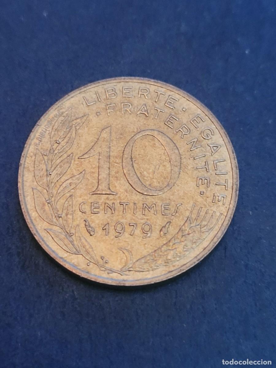 Monedas antiguas de Europa: Moneda 10 c&eacute;ntimos 1979 Francia - Foto 2