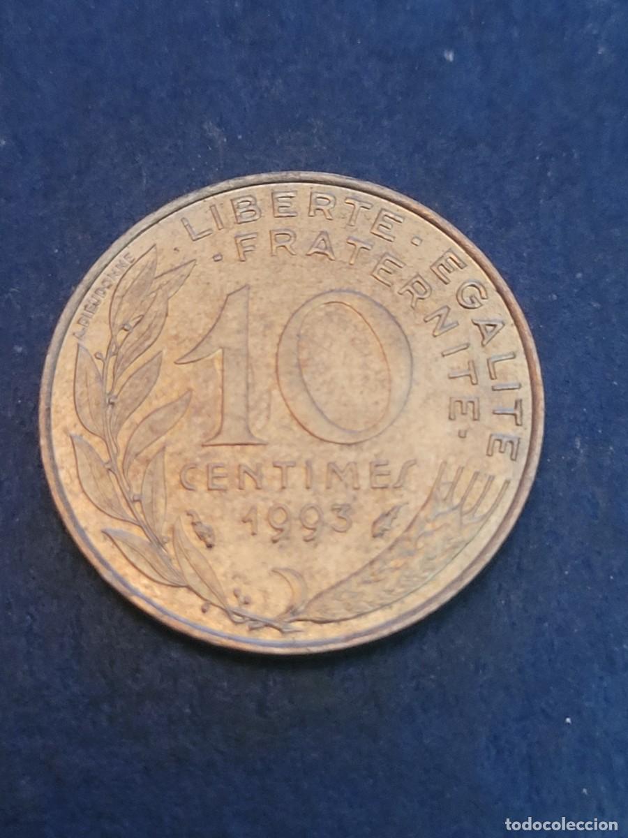 Monedas antiguas de Europa: Moneda 10 c&eacute;ntimos 1993 Francia - Foto 2