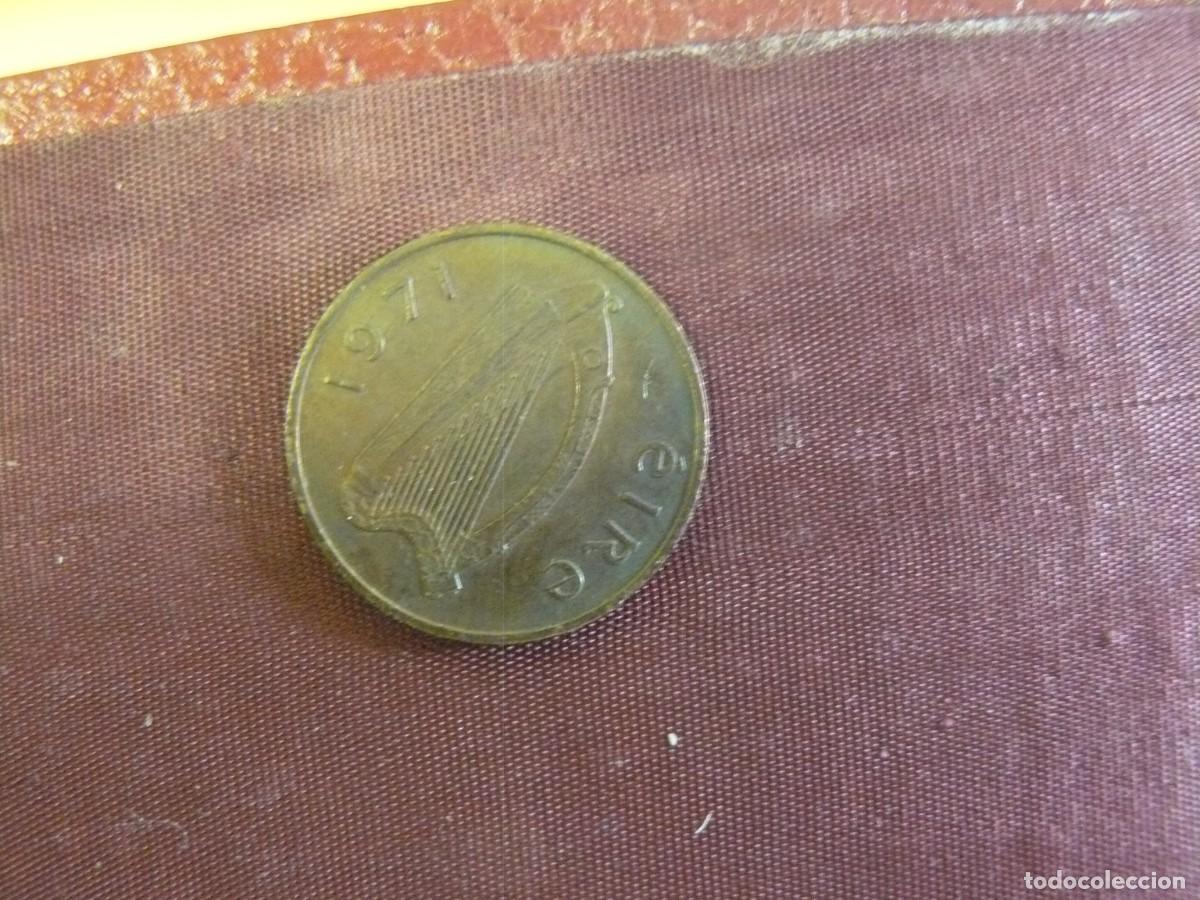 Monedas antiguas de Europa: Moneda de Eire 1 Penny 1971 - Foto 1