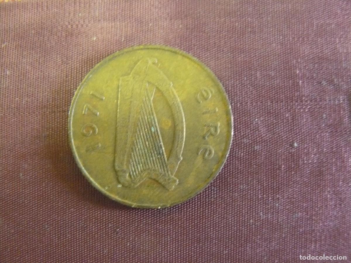 Monedas antiguas de Europa: Moneda de Eire 2 Penny 1971 - Foto 1