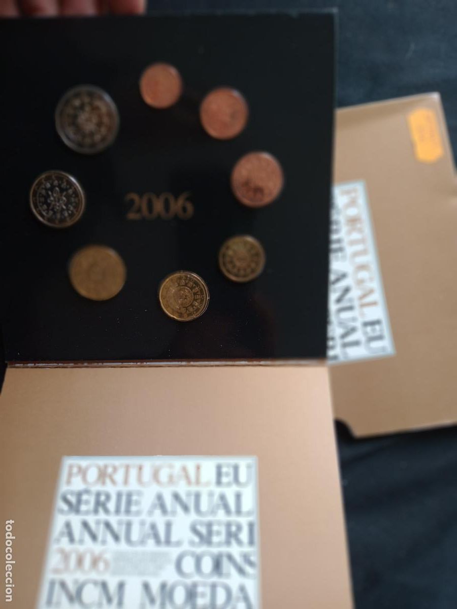 Moedas antigas da Europa: PORTUGAL 2006 EUROS. CARTERA SERIE ANUAL OFICIAL