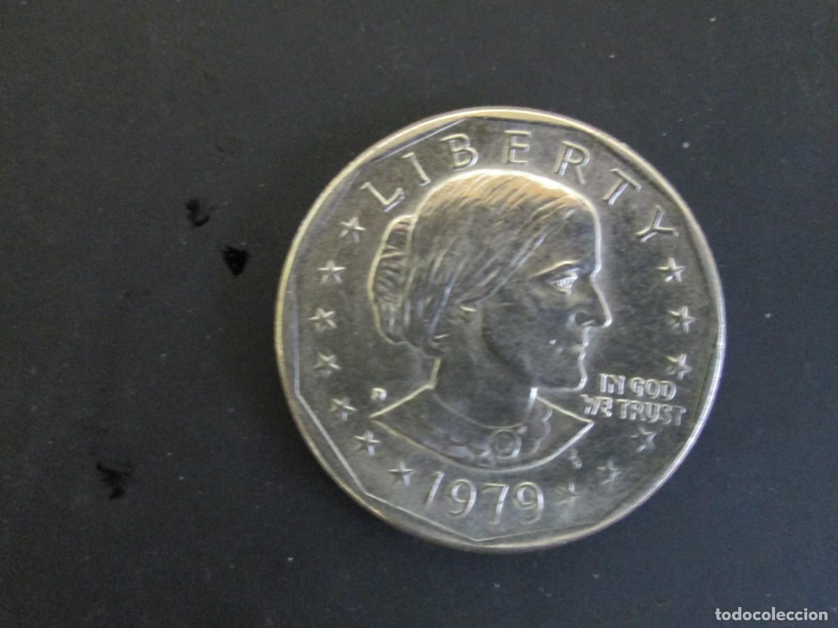 Monedas antiguas de Europa: Estados Unidos USA. Moneda de 50 centavos cents 1979. Casi sin circular