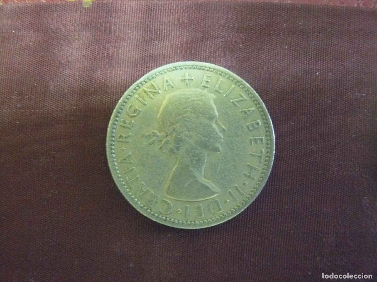 Alte M&uuml;nzen aus Europa: Moneda de Gran Breta&ntilde;a 2 Shilling 1962