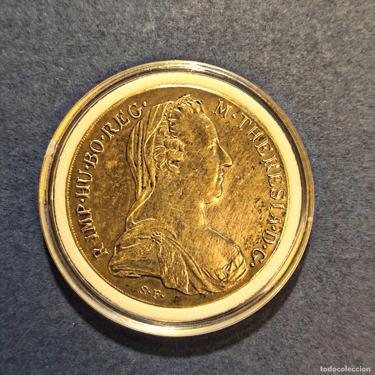 Monedas antiguas de Europa: 1 THALER DE PLATA DE MARIA TERESA. M.B.C. PLATA 0,833. REACU&Ntilde;ACION. ceca a clasificar