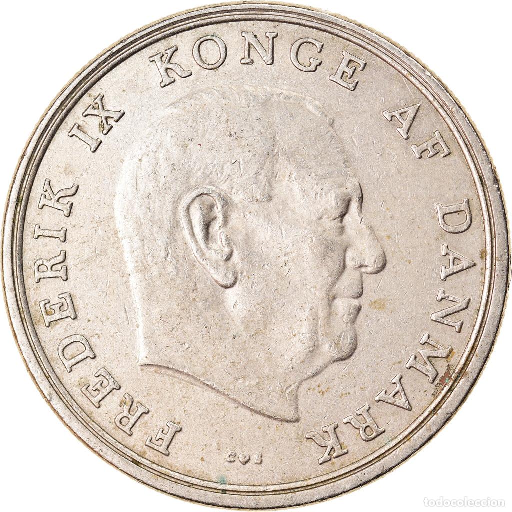 Alte M&uuml;nzen aus Europa: [#893944] Moneda, Dinamarca, Frederik IX, 5 Kroner, 1967, Copenhagen, MBC, Cobre -
