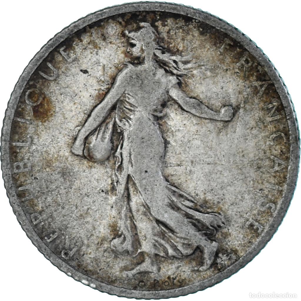 Monete antiche di Europa: [#1112481] Moneda, Francia, Semeuse, Franc, 1904, BC+, Plata, Gadoury:467