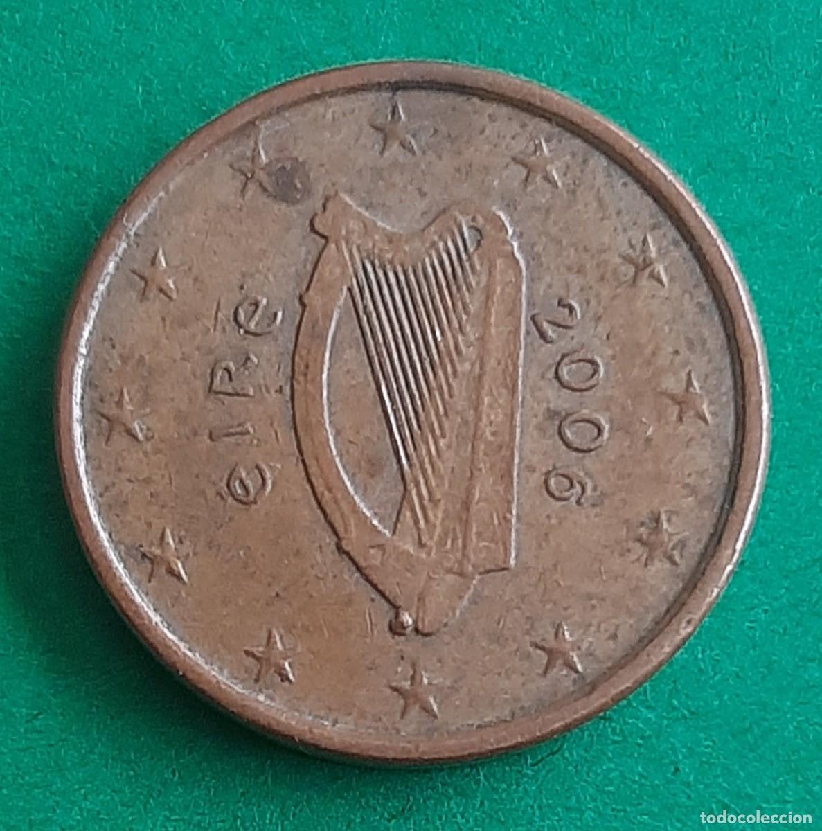 Monedas antiguas de Europa: (ERROR-IRLANDA)(2006) 1 C&Eacute;NTIMO CON ERROR. EXCESO DE METAL - Foto 8