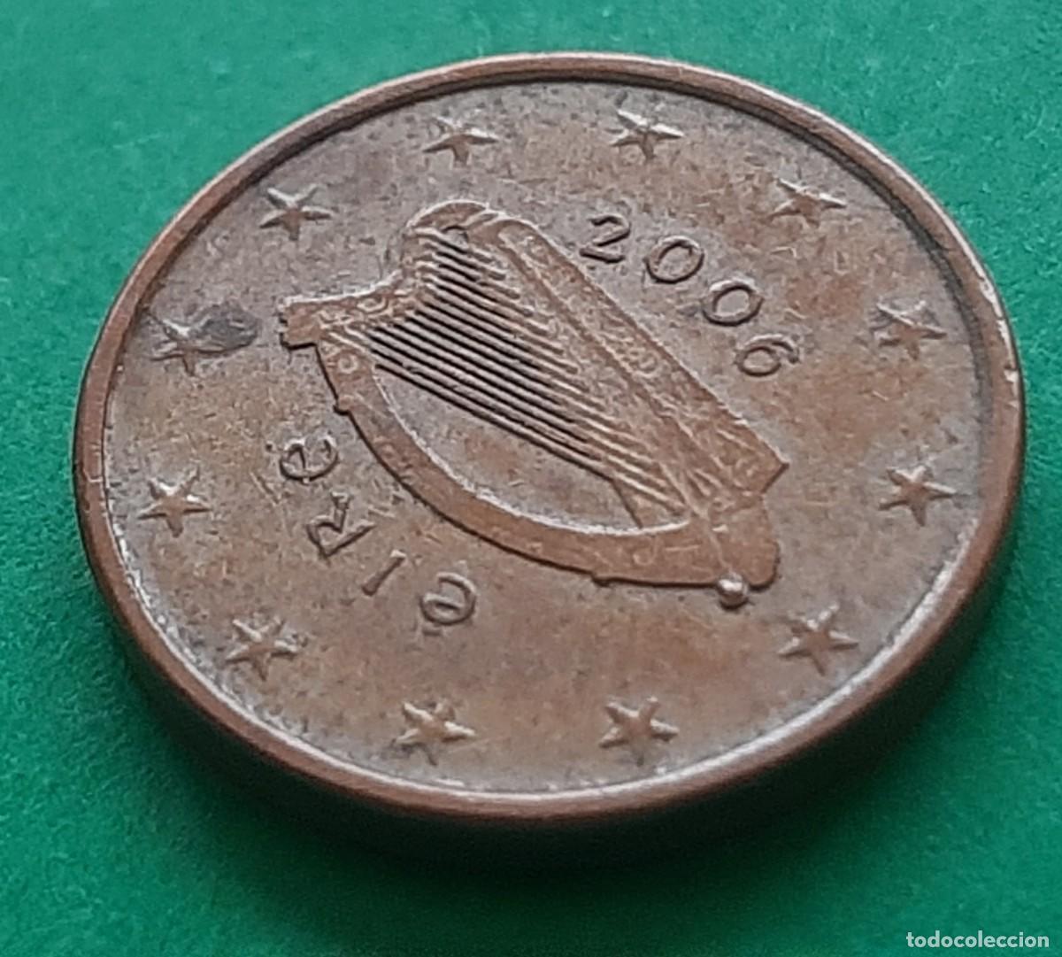 Monedas antiguas de Europa: (ERROR-IRLANDA)(2006) 1 C&Eacute;NTIMO CON ERROR. EXCESO DE METAL - Foto 9