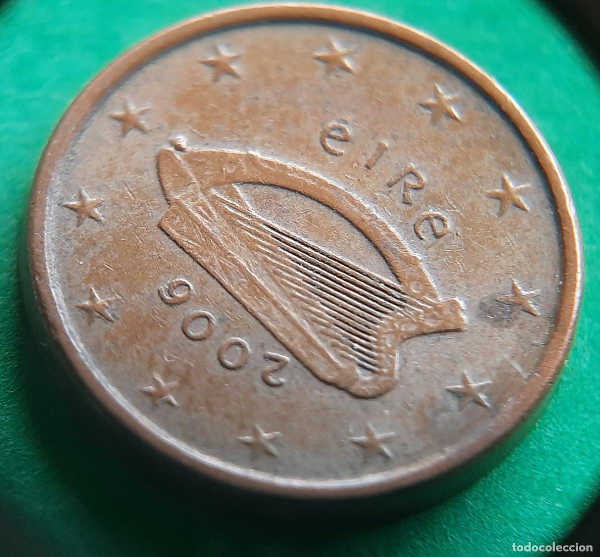 Monedas antiguas de Europa: (ERROR-IRLANDA)(2006) 1 C&Eacute;NTIMO CON ERROR. EXCESO DE METAL - Foto 14