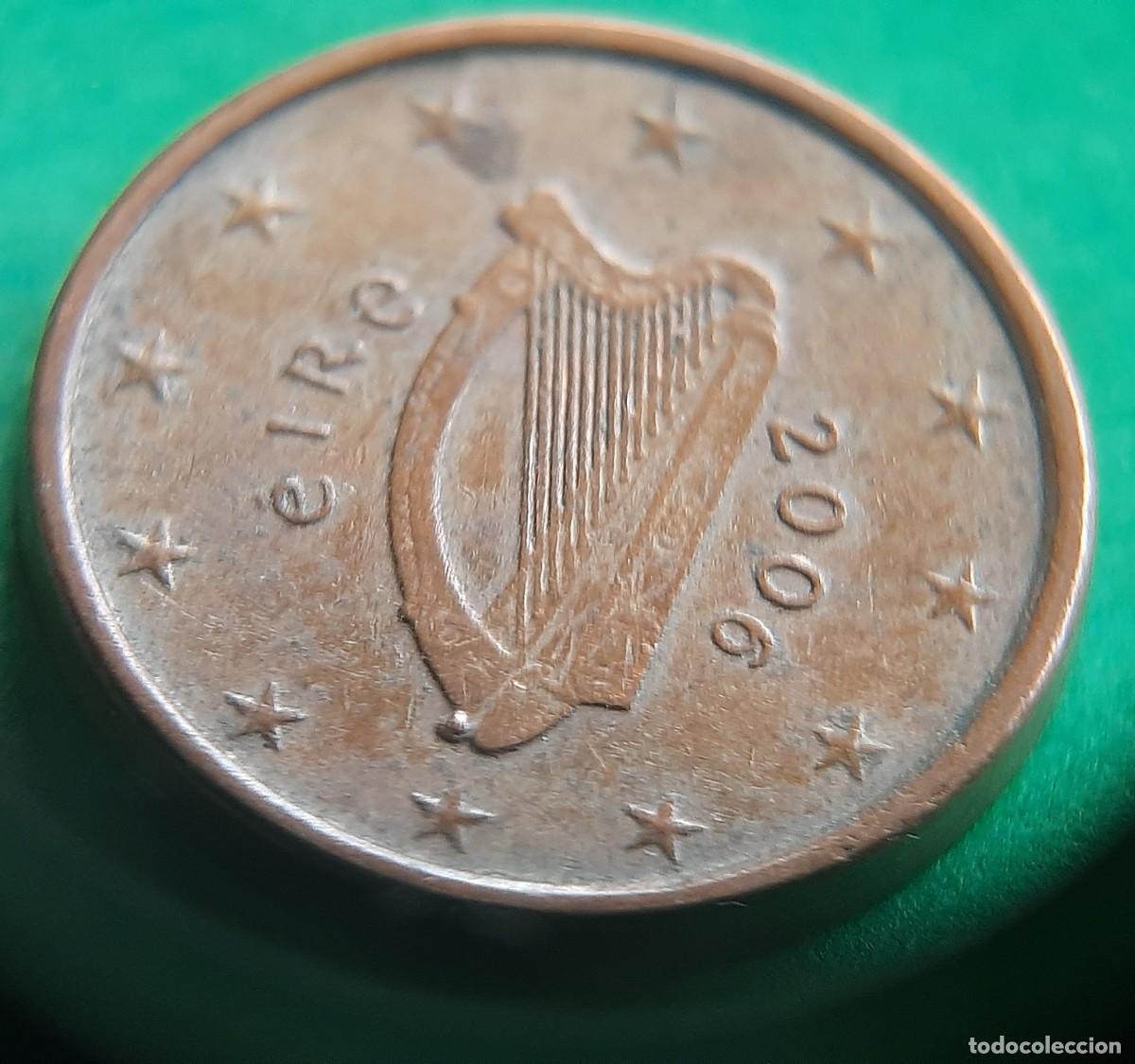 Monedas antiguas de Europa: (ERROR-IRLANDA)(2006) 1 C&Eacute;NTIMO CON ERROR. EXCESO DE METAL - Foto 16