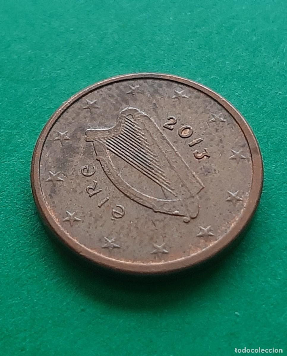 Monedas antiguas de Europa: (ERROR-IRLANDA)(2013) 1 C&Eacute;NTIMO CON ERROR. EXCESO DE METAL - Foto 7