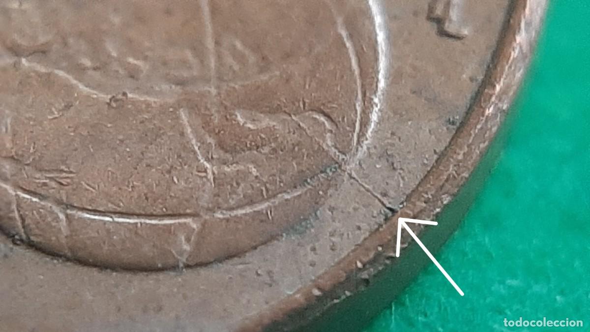 Monedas antiguas de Europa: (ERROR-IRLANDA)(2013) 1 C&Eacute;NTIMO CON ERROR. EXCESO DE METAL - Foto 15