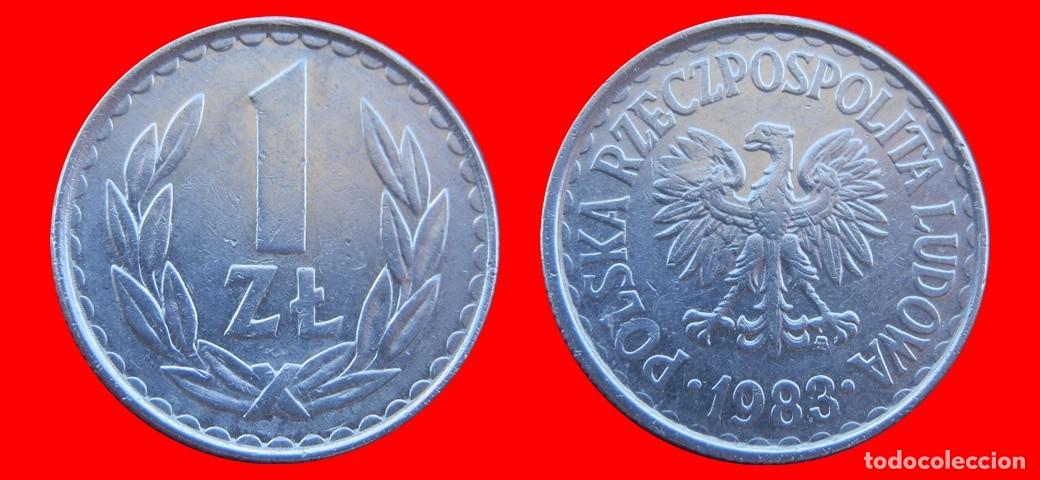 Old Coins of Europe: 1 ZLOTY 1983 POLONIA-139318
