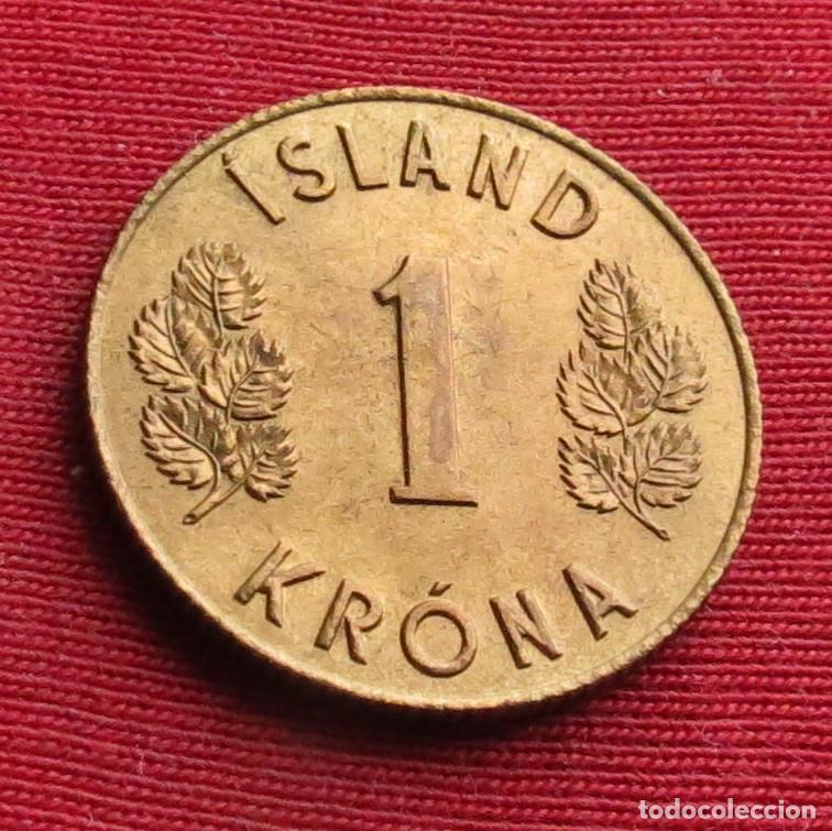 Monete antiche di Europa: Islandia 1 krona 1970 iceland