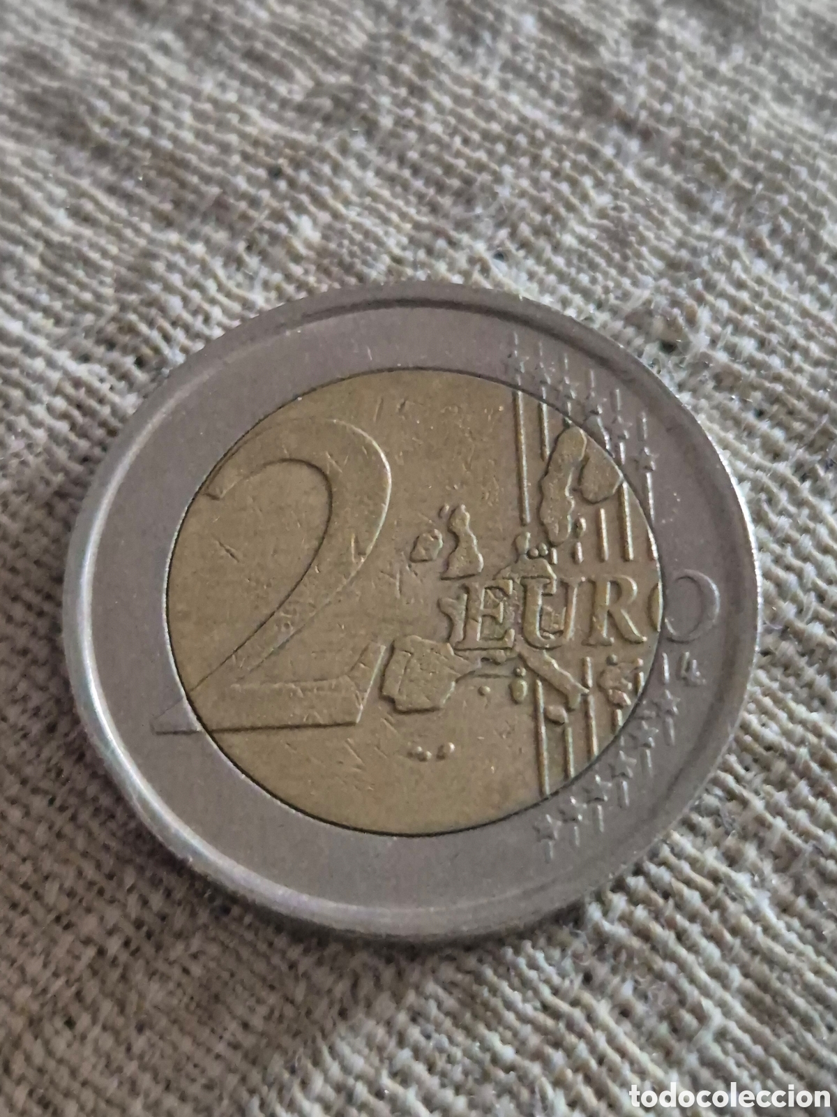 Monedas antiguas de Europa: Moneda 2&euro; Italia 2002 - Foto 2
