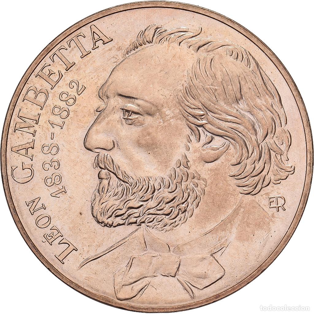 Old Coins of Europe: [#1526961] Francia, 10 Francs, Gambetta, 1982, ESSAI, Cobre - n&iacute;quel, SC, Gadoury:815