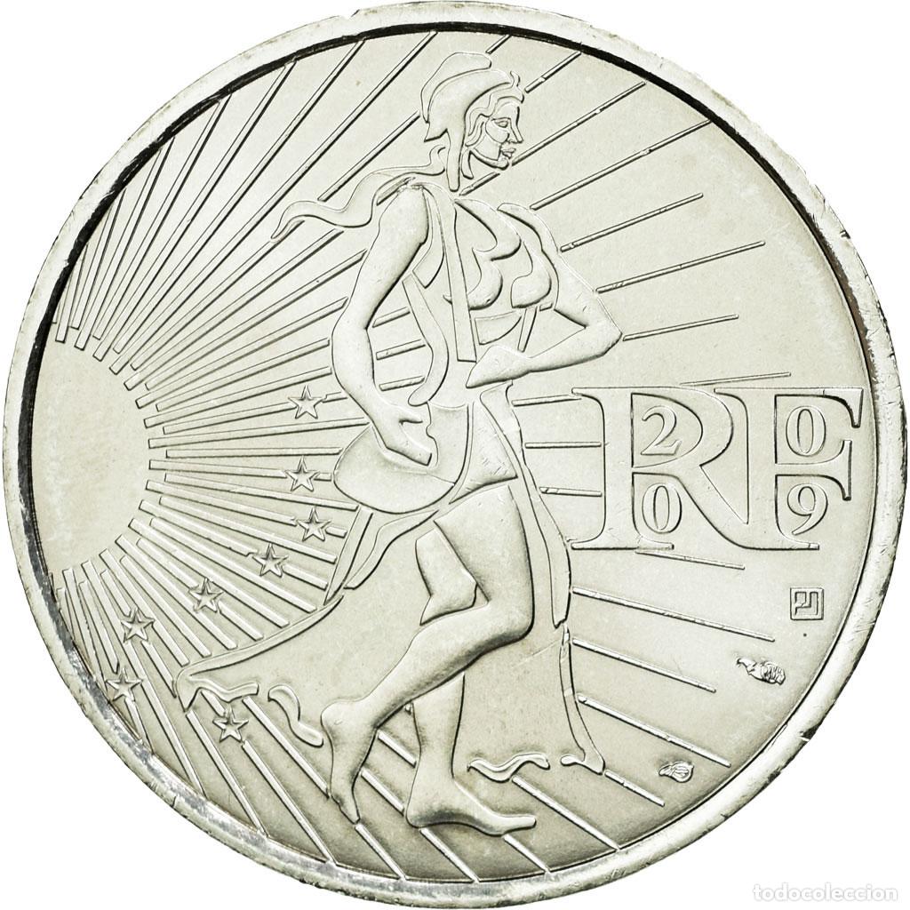 Monete antiche di Europa: [#78727] Moneda, Francia, 10 Euro, 2009, Paris, SC, Plata, KM:1675